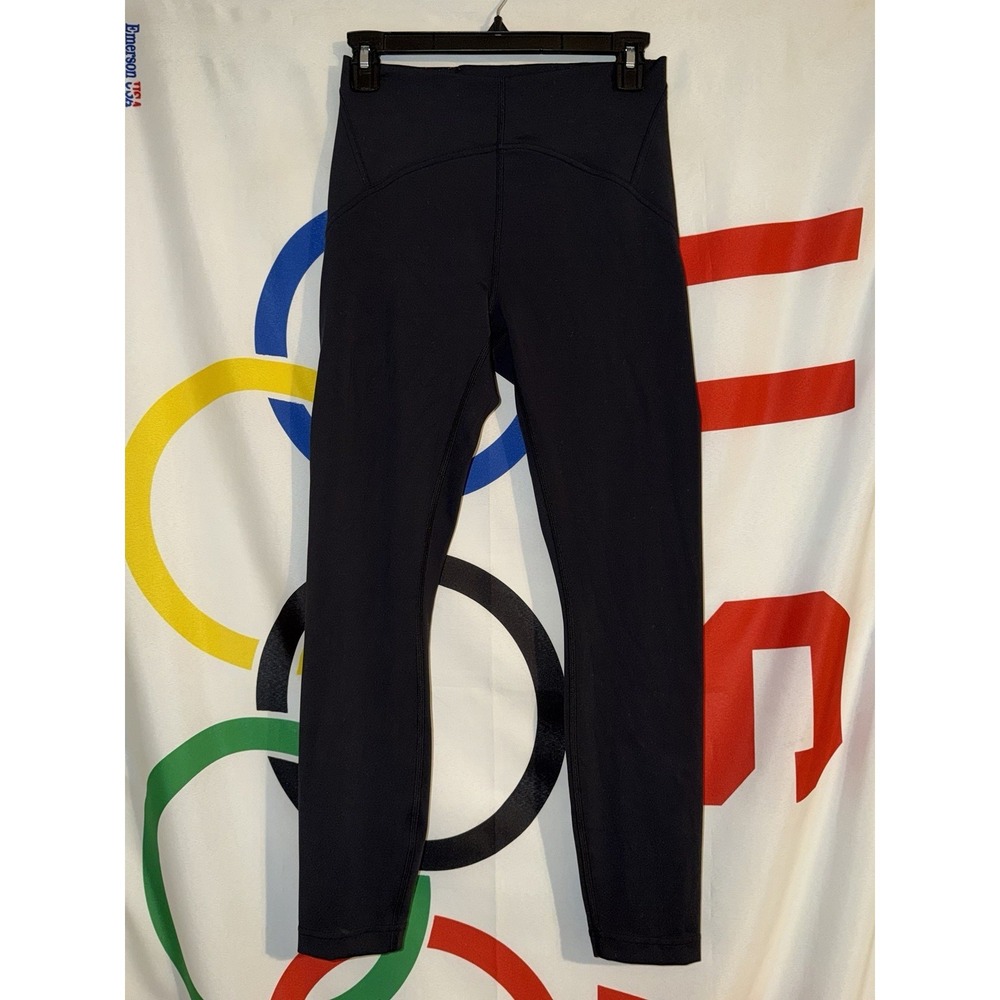 Lululemon Pants Women 6 Black Instill High Rise Leggings LW5DJTS 25" Athleisure